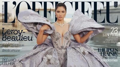 Luxe et charme : Philippine Leroy-Beaulieu enflamme la couverture de L'Officiel avec une robe de 4000 euros