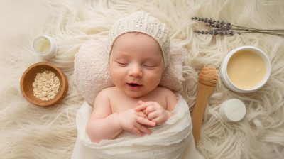un gommage maison pour une peau aussi douce que celle d'un bébé